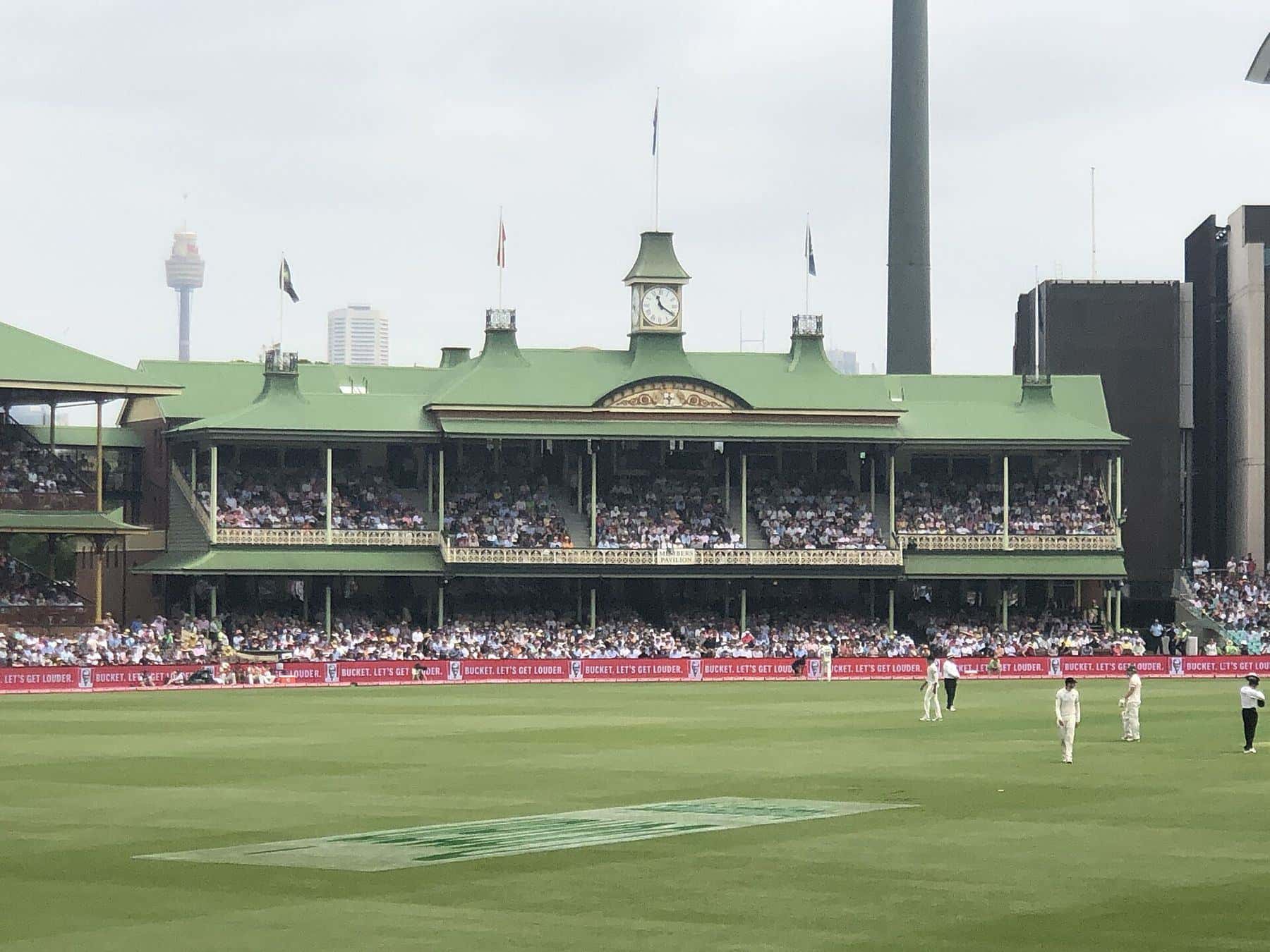 The historic Members Pavilion at the Sydney Cricket Ground